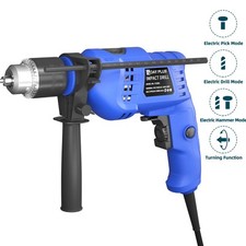Dayplus 1500W Electric Impact Hammer Drill Power 240V Heavy Duty Corded Drill