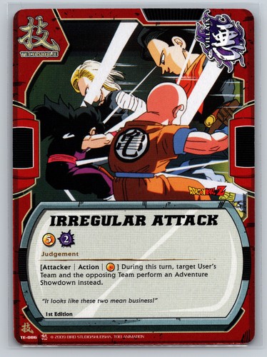 Irregular attack 086 - attack, te-086