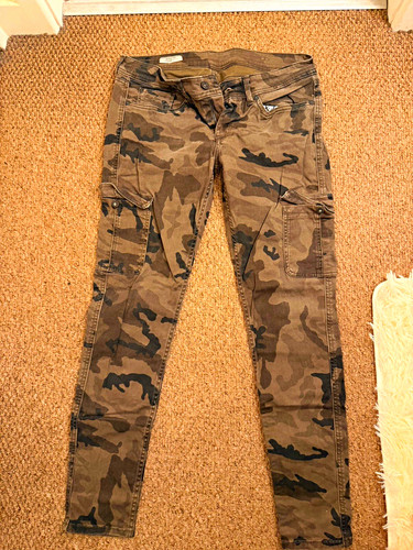 Pepe jeans womens camo cargo - womens,