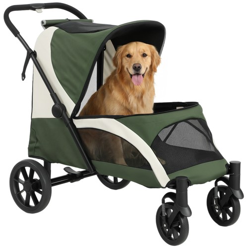Pawhut foldable pet stroller - pawhut,