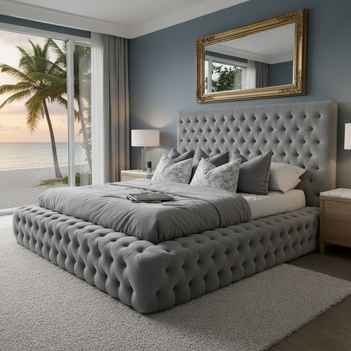 Ambassador bed plush velvet - ambassador,
