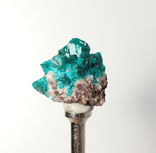 Dioptase crystal specimen - dioptase, from
