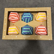 🌟 Paperchase Multi Coloured Baubles Cracker 6 Pack Great For Christmas 🌟