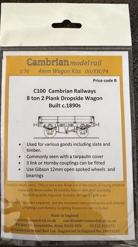 Cambrian model rail - cambrian, c100