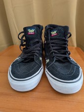 Vans Sk8 Pixar Toy Story Suede Hi Top Trainers UK Size 9.5