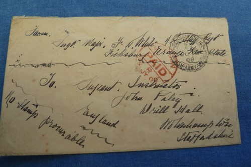 Boer war field without - field, p.o.