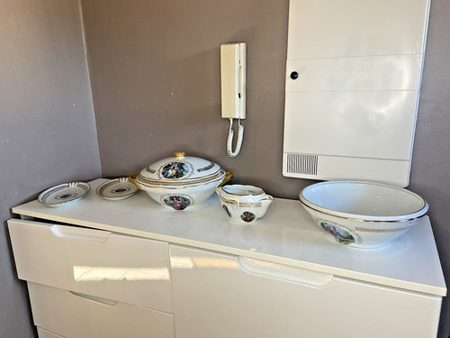 Antique porcelain service - c.g.,