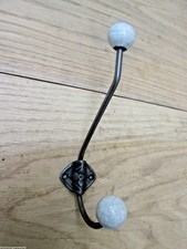 WHITE ceramic ANTIQUE IRON