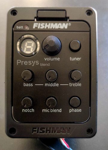 Fishman presys 301 - 301, pre-amp
