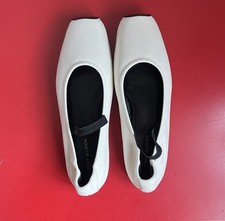 Tory Burch Runway Flats Ivory