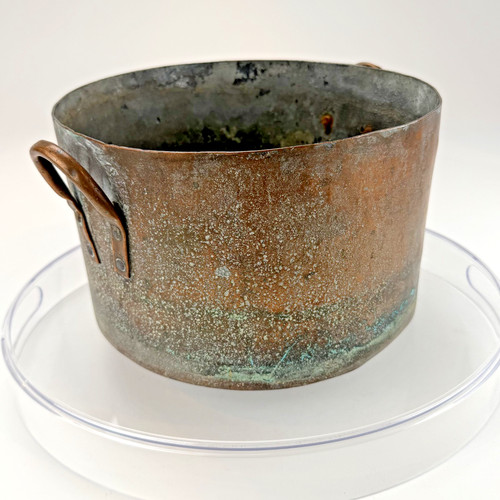 Antique french copper - antique, stock