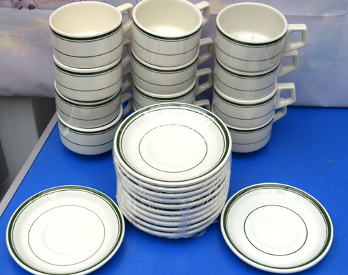 Dozen white glossy - dozen, with