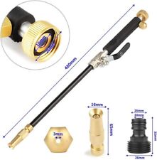 Portable Hydro Jet High Pressure Power Washer Gun Pressure Washer Wand Extension