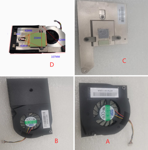New fan unit heatsink - heatsink, for