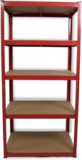 Garage Shelving Unit 5 Tier Storage Shelves Free Standing Boltless Rack For Home