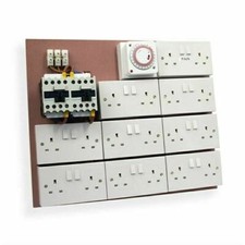 Contactor timer mdf board - contactor,