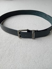 black leather jeans belt to