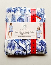 Satin Pyjamas Set by Flora