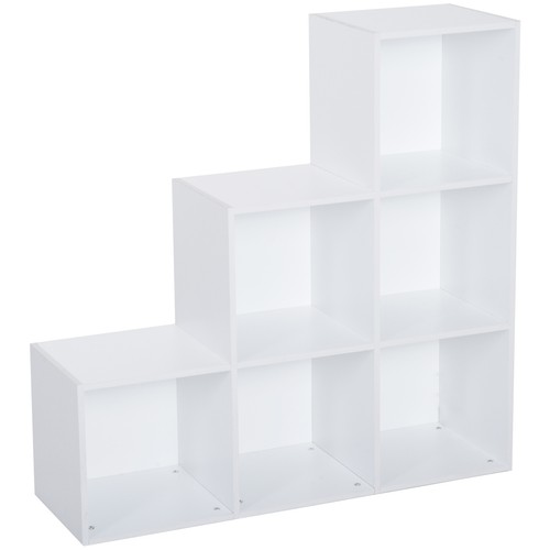 Cube white storage - 6-cube, cabinet