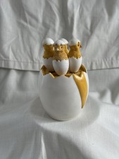 Vintage 1970’s Sagaform Cracked Egg Spoon Holder Retro Easter 