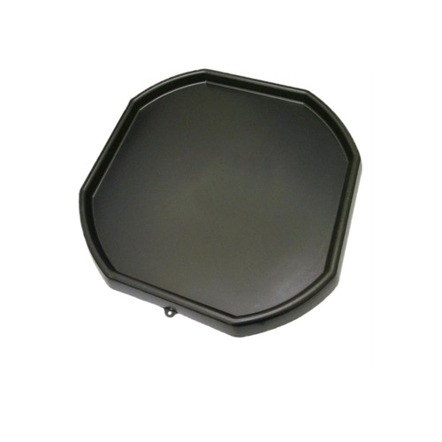 Large 100cm black plastic - black,