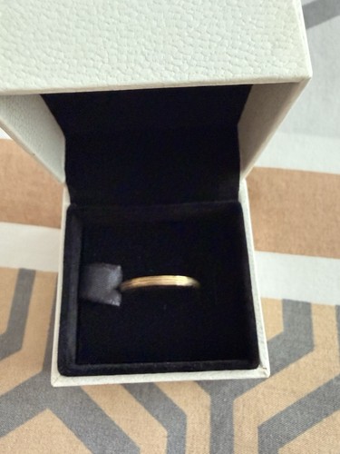 Pandora gold plated ring - gold,