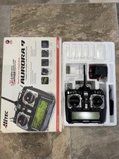 Hitec Aurora 9 Transmitter 2.4Ghz AFHSS 9 Channel RC Plane Glider NO RESERVE