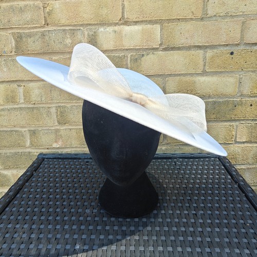 White champagne cream bow - champagne, wide