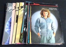 MULTI-LIST OF ORIGINAL ROBIN  KIDS, LADIES & MENS  KNITTING PATTERNS (A4) (B)