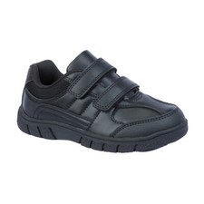 Boys Black School Shoes Kids