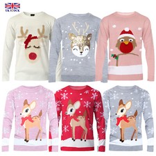 Girls Christmas Jumper XMAS
