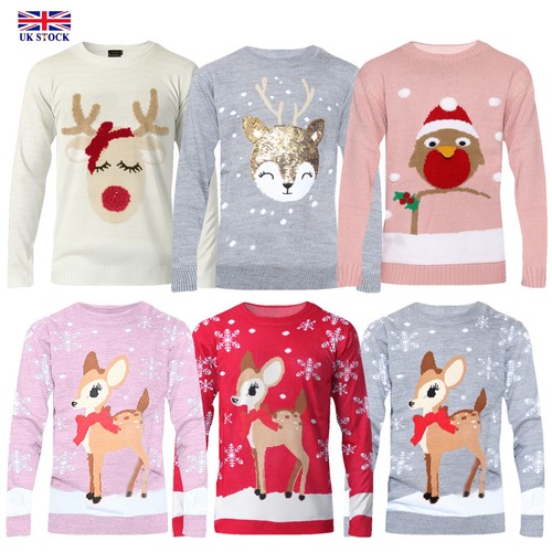 Girls christmas jumper xmas - girls,