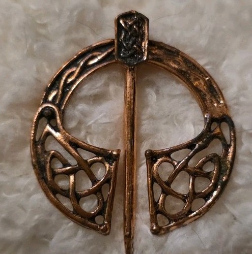 Viking style brooch cloak - style, brooch/cloak