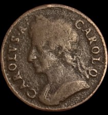 1674 Charles II 1 Farthing