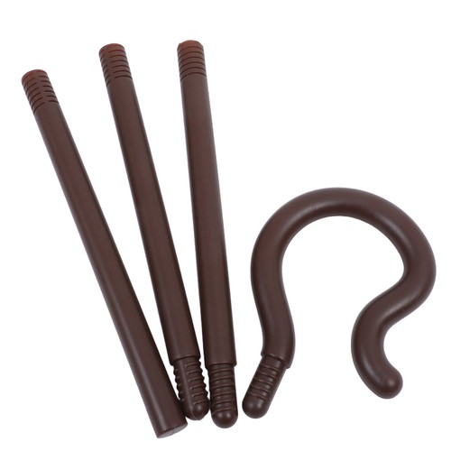 Brown cane costume - brown, prop