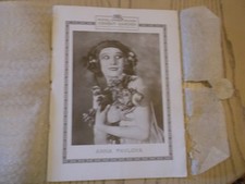 Anna Pavlova Programme Don Quixote Royal Opera House 1924 with glassine cover