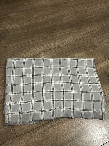 Grey plaited scarf - grey,