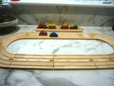 Wooden road rail - wooden,