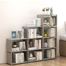 9 Cube Bookcase Shelving Display Shelf Storage Unit Organizer Office Home