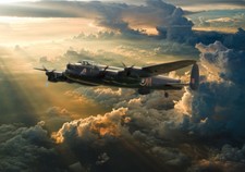 Avro Lancaster Just Jane NX611 flight canvas prints various sizes free delivery 