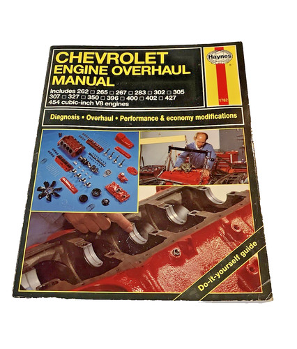 Haynes chevrolet engine - haynes, v-8