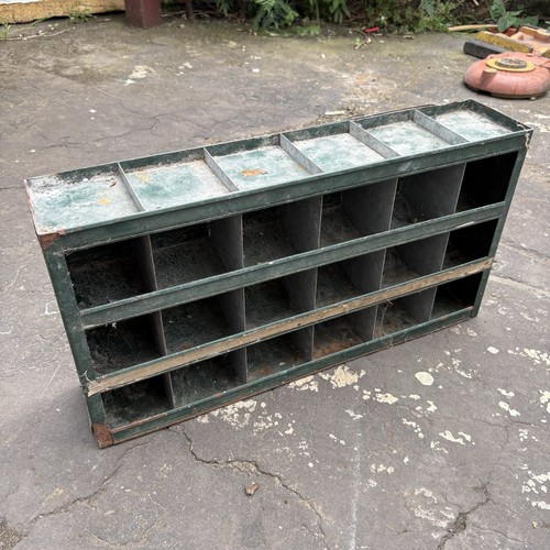 Vintage industrial pigeon hole - vintage,