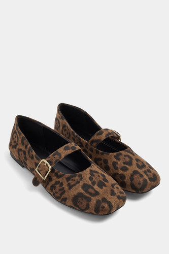 Buckle detail mary jane flats - buckle,