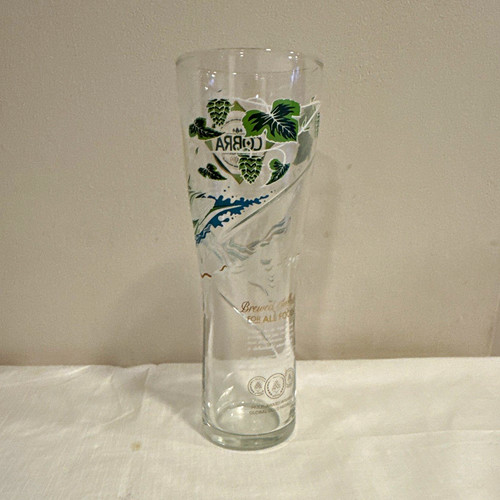 Cobra beer pint glass clear - cobra,