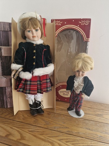 Vintage pretty porcelain doll - vintage,