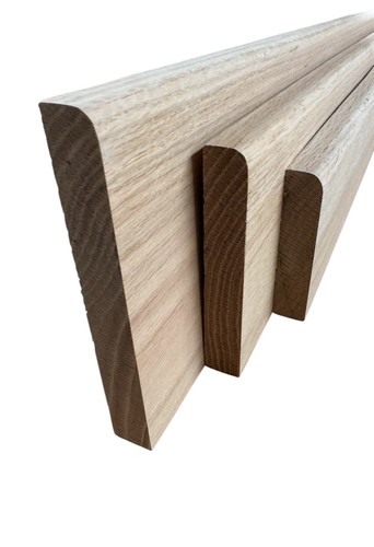 Solid oak skirting board - oak,