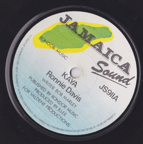 Ronnie davis kaya - ronnie, (7")
