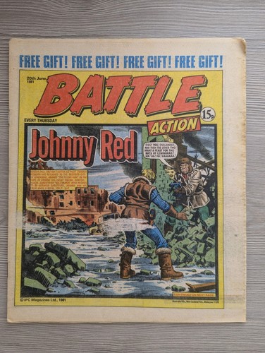 Battle action comic june - battle,