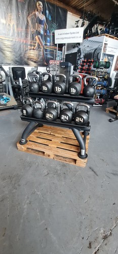 Mixed kettlebells rack - mixed, kettlebells/rack