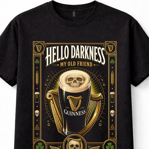 Guinness hello darkness old - guinness,